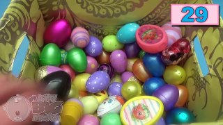 NEW Huge 101 Surprise Egg Opening! Kinder Surprise Shopkins Thomas the Train!