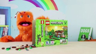 LEGO Minecraft Toys Action Figures Series Unboxing Deluxe Set Review for kids Playtime Video