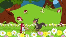 Le petit chaperon rouge - dessin animé en français - conte pour enfants