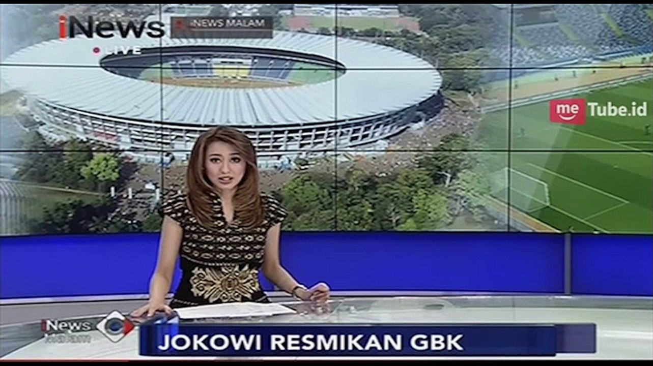 Jokowi Resmikan GBK