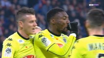 Angers take shock lead at Lyon