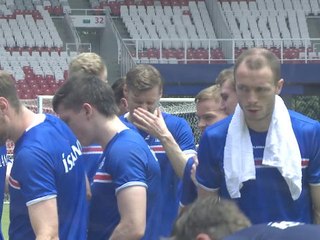 Timnas Islandia Kepanasan Jajal Lapangan Gelora Bung Karno Baru