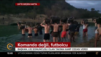 Sezonu son sırada tamamlayan takım askeri kampa gönderildi