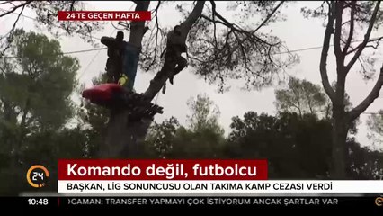Sonuncu olan takıma komando eğitimi