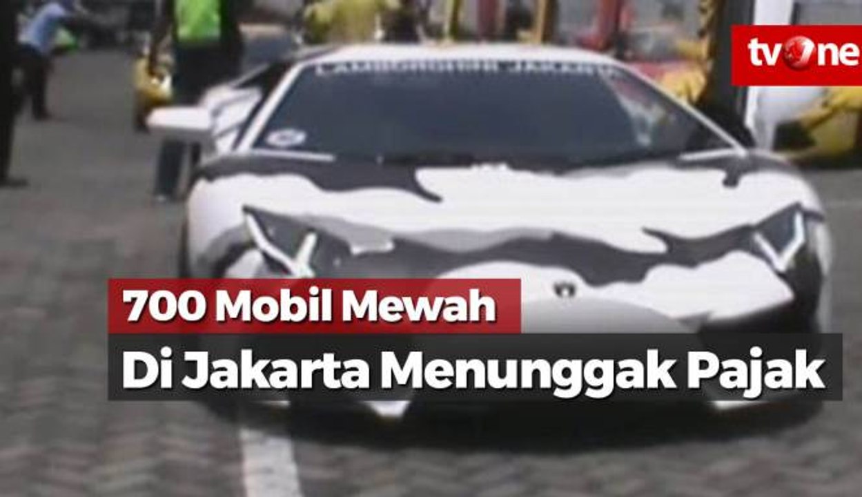 700 Lebih Mobil Mewah di Jakarta Menunggak Pajak