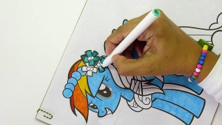 My little Pony RAINBOW DASH Coloring Pa