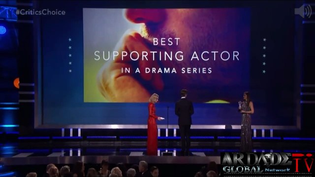 David Harbour Wins Critics Choice Awards 2018
