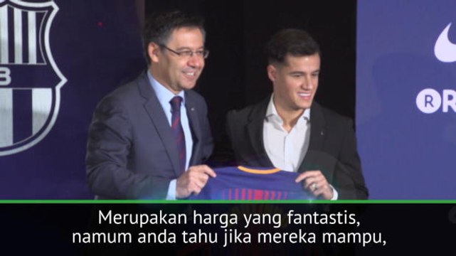 De Boer mendukung karir fantastis Coutinho di Barcelona