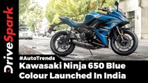 Kawasaki Ninja 650 Blue Colour Launched In India