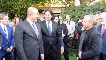 Dışişleri Bakanı Mevlüt Çavuşoğlu Los Angeles’da Yaşayan Türklerle Bir Araya Geldi