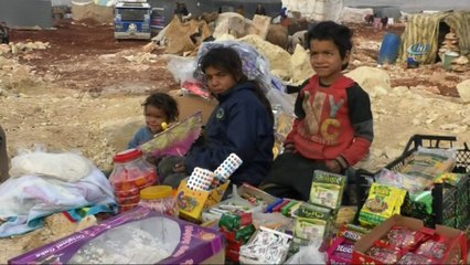 İdlib'ten Türkiye sınırına göç başladı