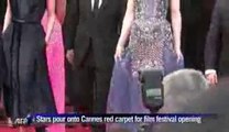 Stars pour onto Cannes red carpet for film festival