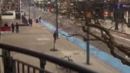 Londra'da İki Şüphelinin Kaçmaya Çalışması Üzerine Polis Alarma Geçti