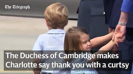 بالفيديو.. الأميرة شارلوت تبهر مدرسيها في أولى حضانة بتحدثها لغتين!