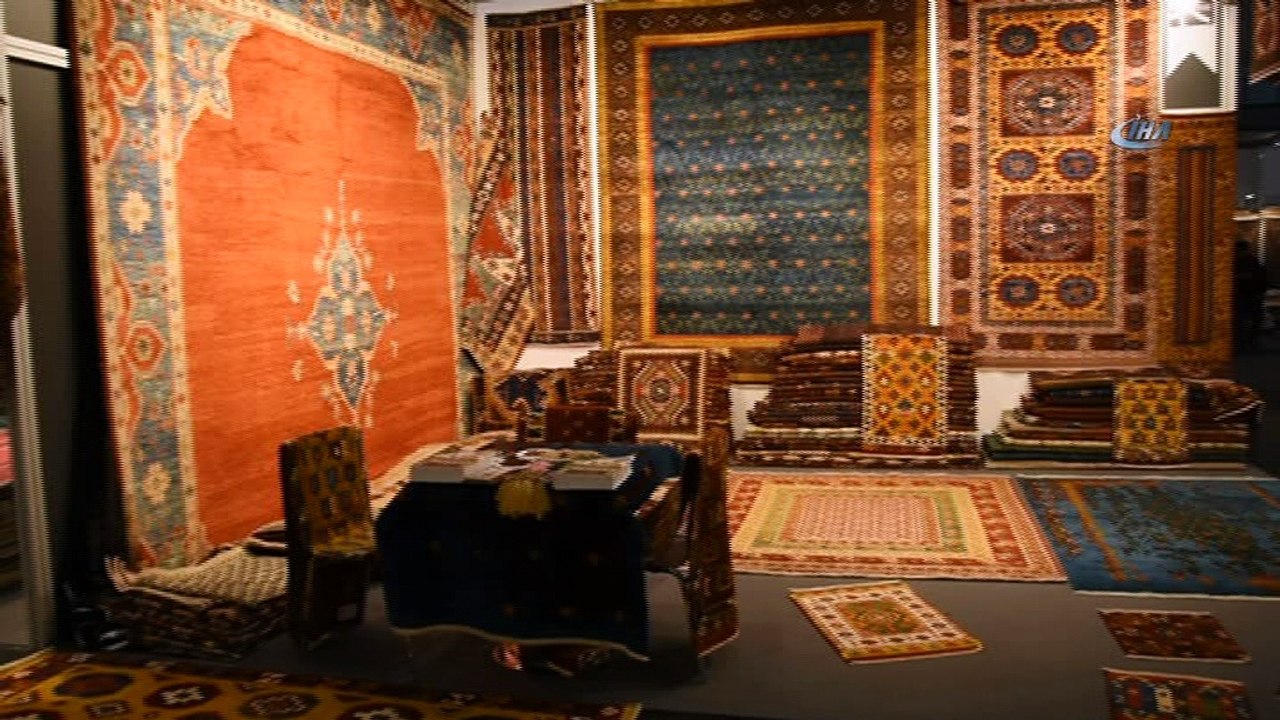 Türk Halıları Dünya Pazarında- Dünyanın En Büyük Halı Fuarında Türk Halılarına Yoğun İlgi- Bursa İpeği’ne Büyük İlgi