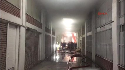 Başakşehir'de Sanayi Sitesi'nde Yangın -1