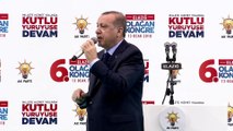 Erdoğan, partisinin Elazığ 6. il kongresine katıldı - ELAZIĞ