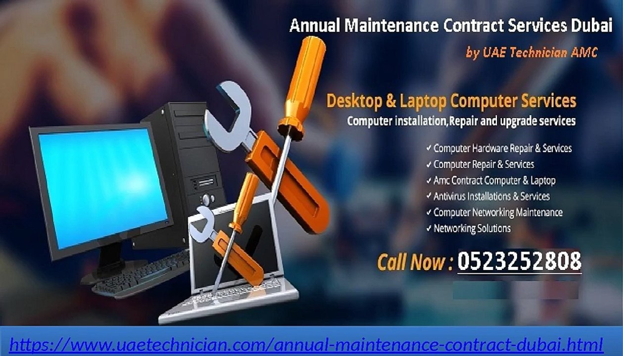 Need to help for IT Annual Maintenance Contract Services in Dubai