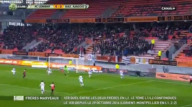 Pierre Yves Hamel Goal HD - Lorient	1-0	GFC Ajaccio 13.01.2018