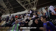 Des Saoudiennes pour la première fois au stade pour un match