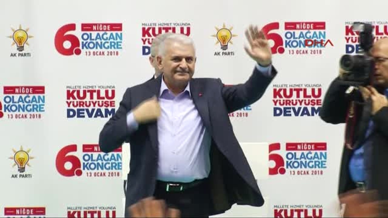 Niğde - Başbakan Binali Yıldırım Niğde İl Kongresinde Konuştu-3