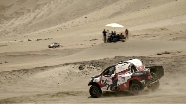 Peru Dakar rally: Palaeontologists worry about geoglyphs