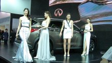 2018世界新車大展-infiniti-World New Car Show-世界新車ショー-infiniti show girl-세계 신차 전시회