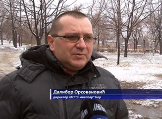 Bez većih problema sa prvim snegom ove zime, 13. januar 2018 (RTV Bor)