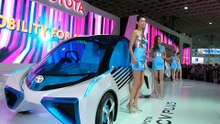 2018世界新車大展-toyota show girl-World New Car Show-世界新車ショー-toyota-세계 신차 전시회