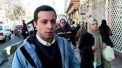 ردود فعل سكان طهران على العقوبات الأميركية