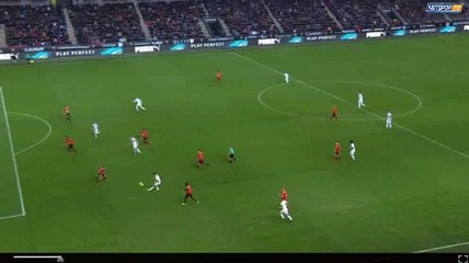 Valere Germain Goal - Rennes 0-1 Marseille 13-01-2018