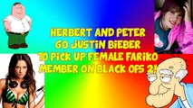 Family Guy Turns Justin Bieber To Get A Date On Black Ops 2!