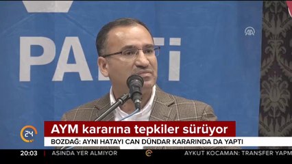 AYM kararına tepkiler sürüyor