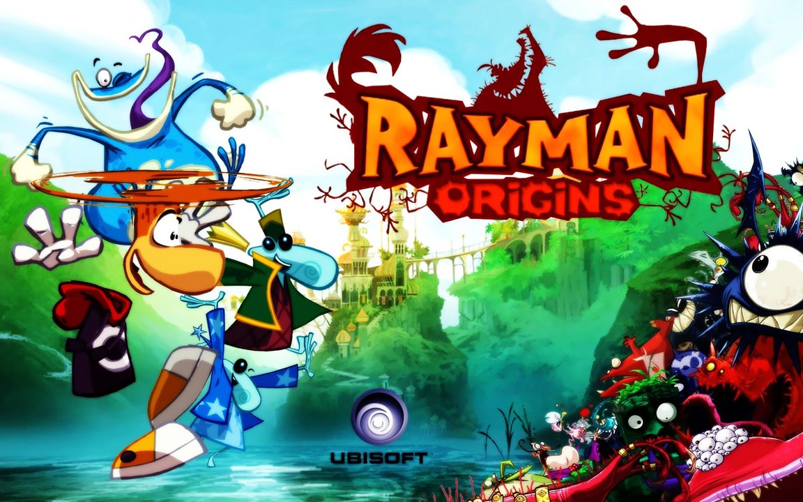 Rayman Origins - É Uma Selva - It's a Jungle out There - 1