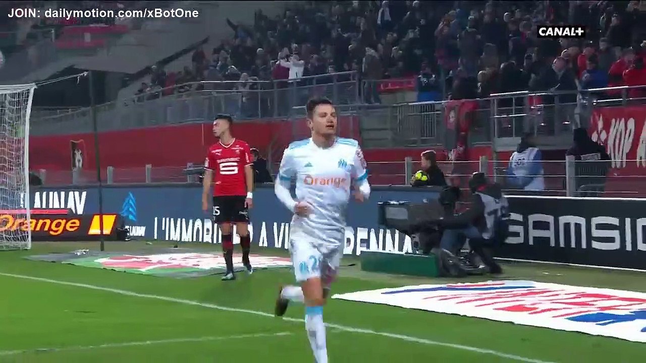Rennes OM : But Florian Thauvin  0-3