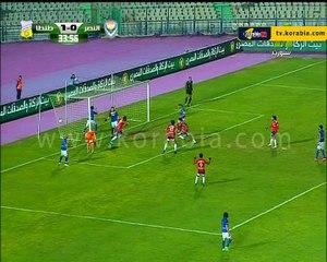 لاعب الزمالك المعار يحرز هدف في مرماه