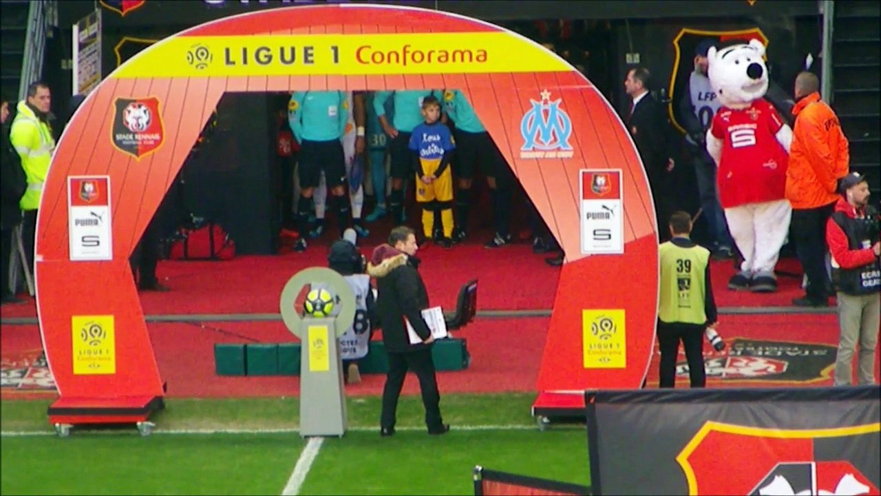 13/01/18 : SRFC-OM : entrée des équipes