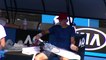 Open d'Australie 2018 - Tomas Berdych à l'entrainement à Melbourne