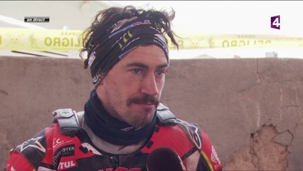 Dakar 2018 : Barreda : "J'ai peut-être le genou cassé"