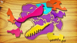 Dinosaurs Puzzles | Shape Builder Game for toddlers