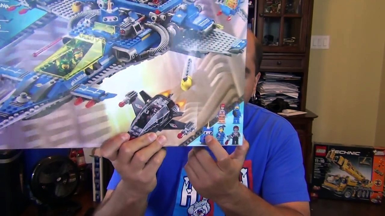 Live Build Part 1 - The Lego Movie Bennys Spaceship - Set #70816