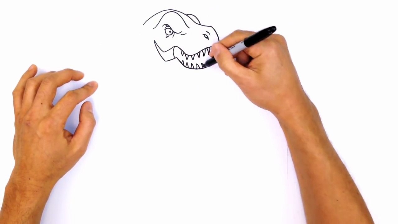 How to Draw T Rex | Jurassic World
