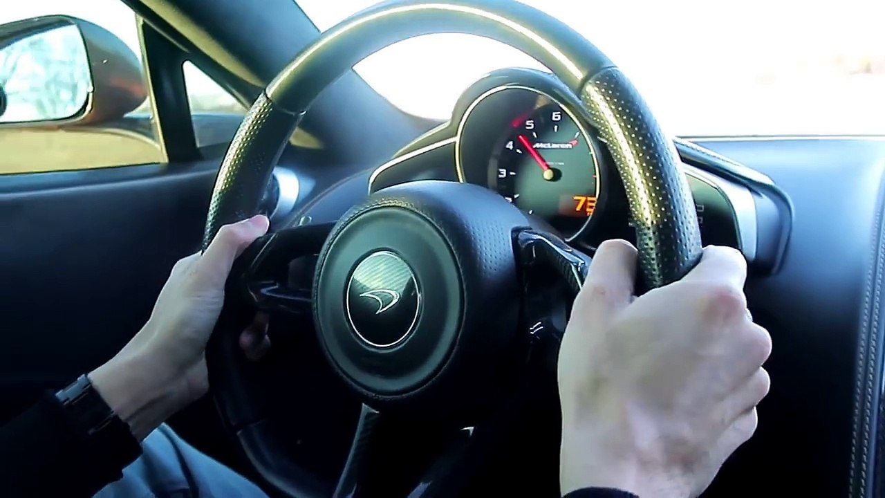 ALMOST CRASHED a $350,000 McLAREN (Screaming Reaction!!)