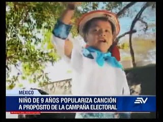Yuawi López el niño del Movimiento Naranja