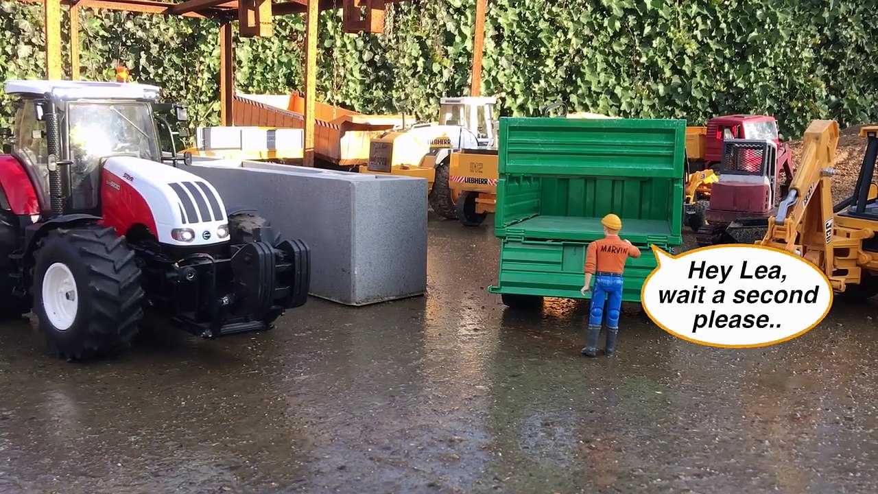 BRUDER Spielzeug ✅ TRACTORs for Children Bruder STEYR CVT 6230 Traktor RC-converted