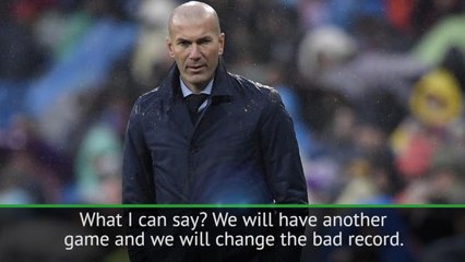 Download Video: Under-fire Zidane has no explanation for latest Real defeat