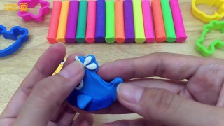 Play & Learn Colors Marine Animal Name With Modeling Clay Fun and Creative for Children