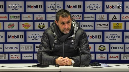 Bastia 3-1 Etoile : Conf. d'après-match de S. Rossi