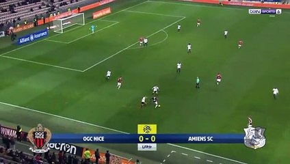 Nice 1-0 Amiens - les Buts - 13.01.2018