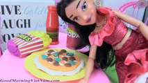 Búp Bê Công Chúa Disney Anna - Hoa Mộc Lan - Nàng Tiên Cá Ariel Tặng Trứng Sôcola Bất Ngờ Cho Elena